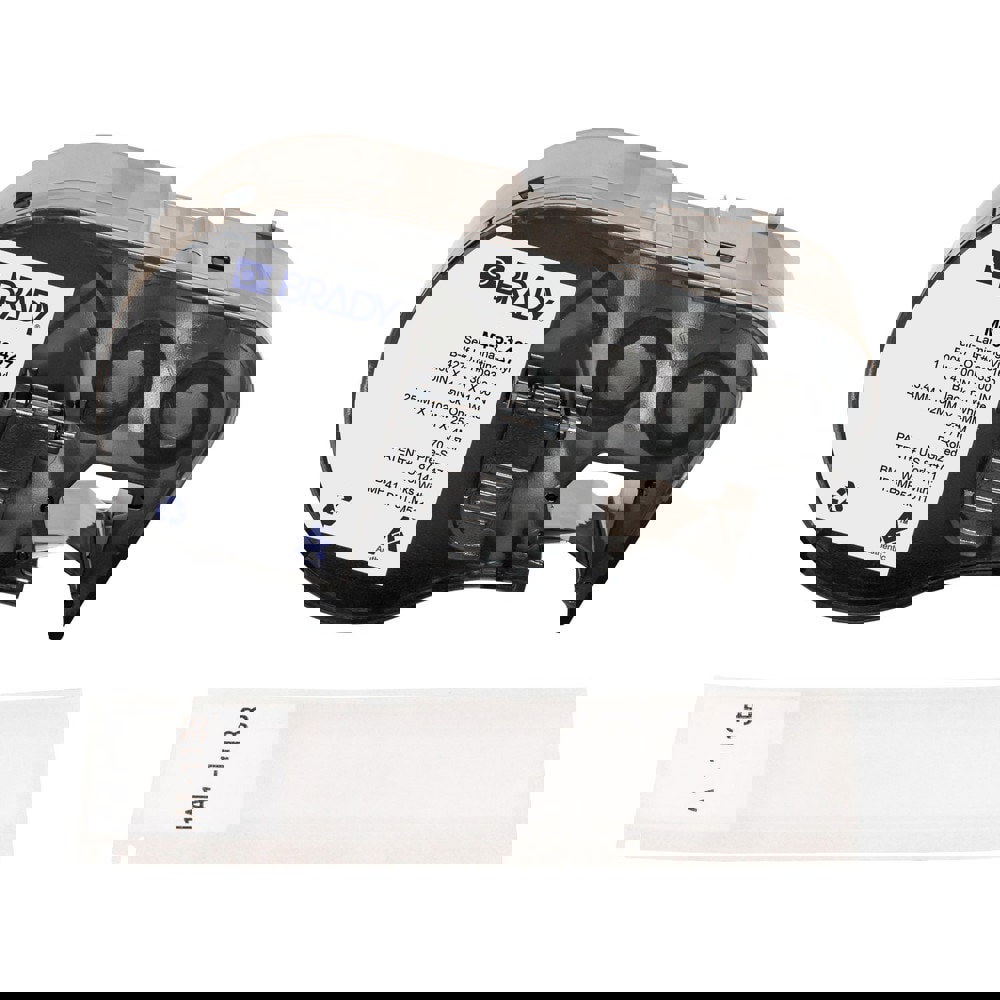 Labels, Ribbons & Tapes; Application: Self-Laminating Labels ; Type: Self-Laminating Labels ; Color Family: White ; Color: Black on White, Clear ; Number Of Labels Per Roll: 70 ; For Use With: BMP41; BMP51; BMP53; M511